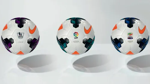 Nike Incyte, noua minge oficială din Premier League, La Liga și Serie A