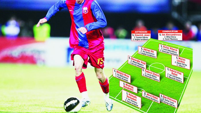 Neșu în "Steaua Dream Team"!** Fanii au ales cel mai bun 11 din istorie! Vezi echipa în care își putea face loc și Dănciulescu