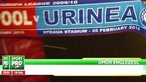 VIDEO INCREDIBIL!** Englezii au imprimat fulare cu LIVERPOOL și URINEA!