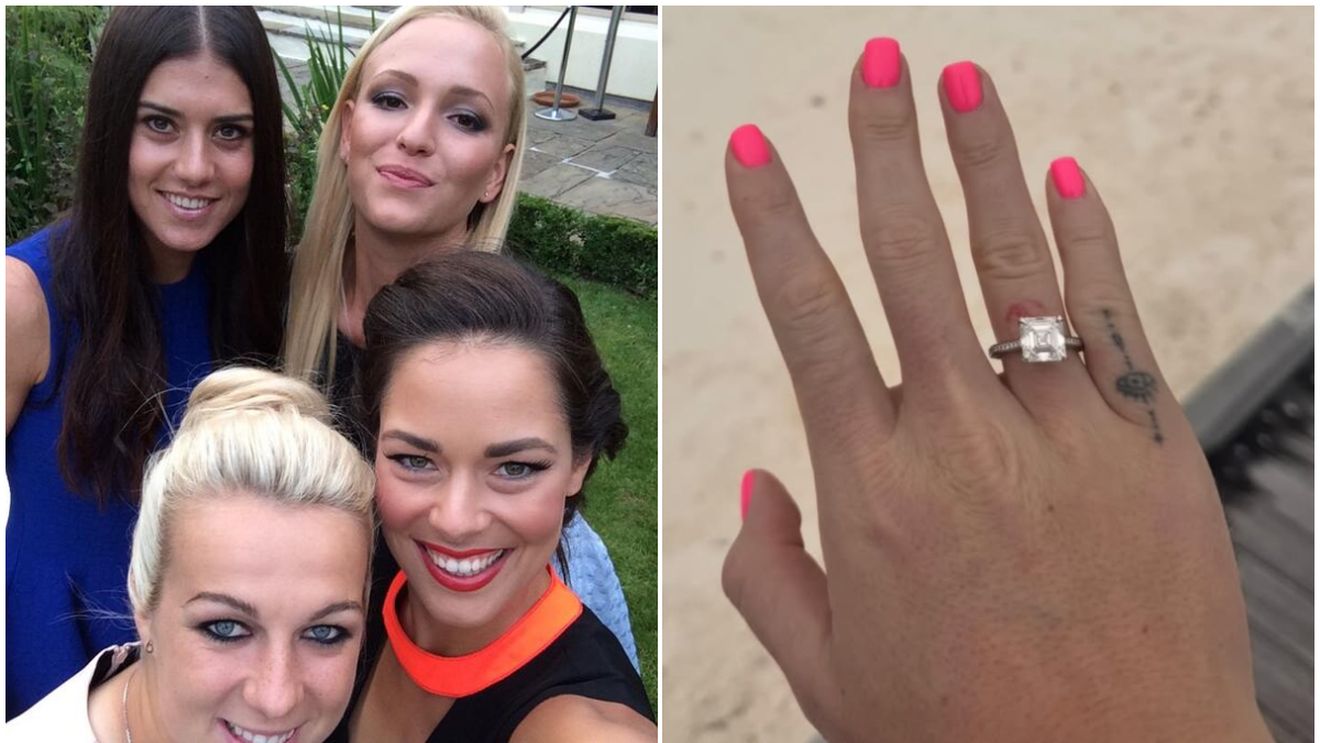 Una dintre veteranele circuitului WTA, cerută în căsătorie! Cum a reacționat Sorana Cîrstea: „Felicitări”. FOTO