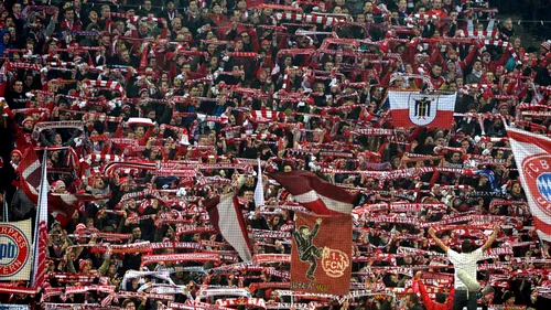 Bayern, pedepsită aspru de UEFA. FOTO - Banner-ul din cauza căruia o parte a arenei va fi închisă la 