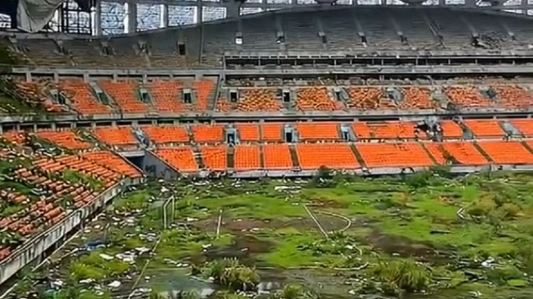 Ruină de 400 de milioane de euro! „Bijuteria” unde Lucescu a cunoscut gloria, abandonată și invadată de buruieni după invazia Rusiei