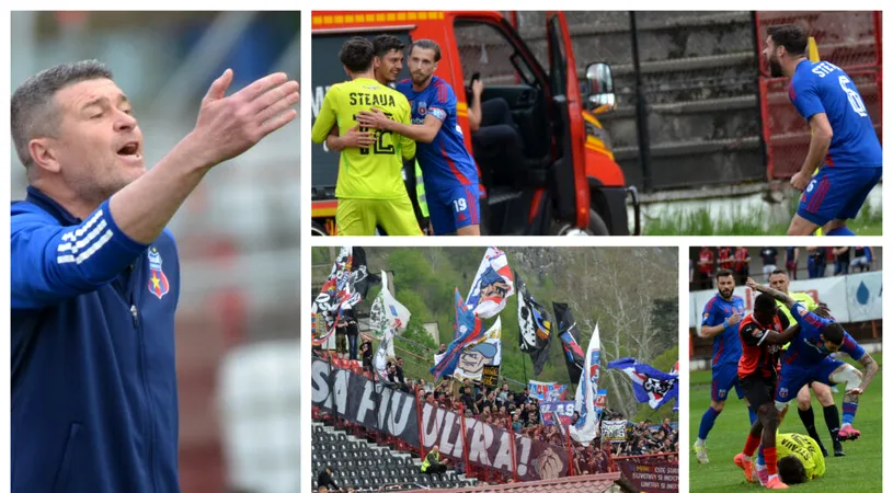 Steaua s-a impus lejer la Reșița și pune presiune pe Csikszereda. Daniel Oprița a promis că dă ”o mână de ajutor” echipei la care a jucat și antrenat