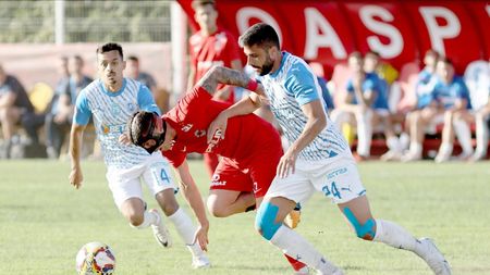 CS Tunari - Universitatea Craiova 1-1, în prima etapă a Grupei D din Cupa României. Oltenii au mai bifat o umilinţă în Cupă