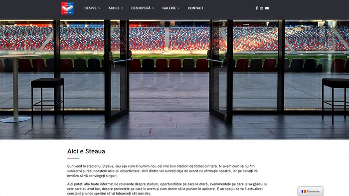 Steaua a lansat un site dedicat exclusiv stadionului care îi poartă numele. Scopul acestuia și motivul pentru care cei care n-au fost pe noua arenă din Ghencea sunt atrași să se convingă singuri