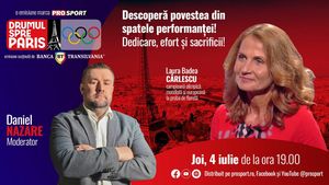 Laura Badea-Cârlescu, campioană olimpică, mondială şi europeană la proba de floretă, invitata emisiunii „Drumul spre Paris” de joi, 4  iulie, de la ora 19:00