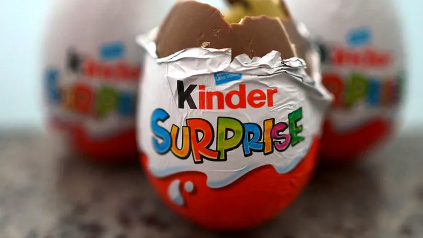Cazuri de Salmonella, depistate în ciocolata Kinder. Autoritățile sanitare avertizează: „Nu mâncați ouă Kinder!”