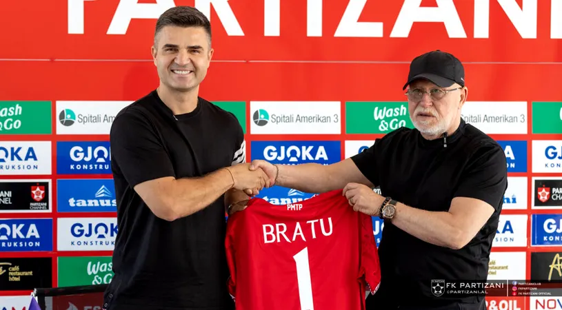 Florin Bratu va antrena una dintre cele mai importante echipe din Albania după despărțirea de Metaloglobus. Românii din stafful său și fotbaliștii cu trecut în România pe care îi are în lot