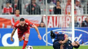 Ribery, suspendat și pentru finală**