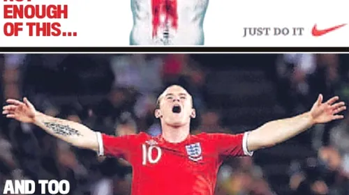 Rooney, dat dispărut de englezi:) ‘He didn’t do it’