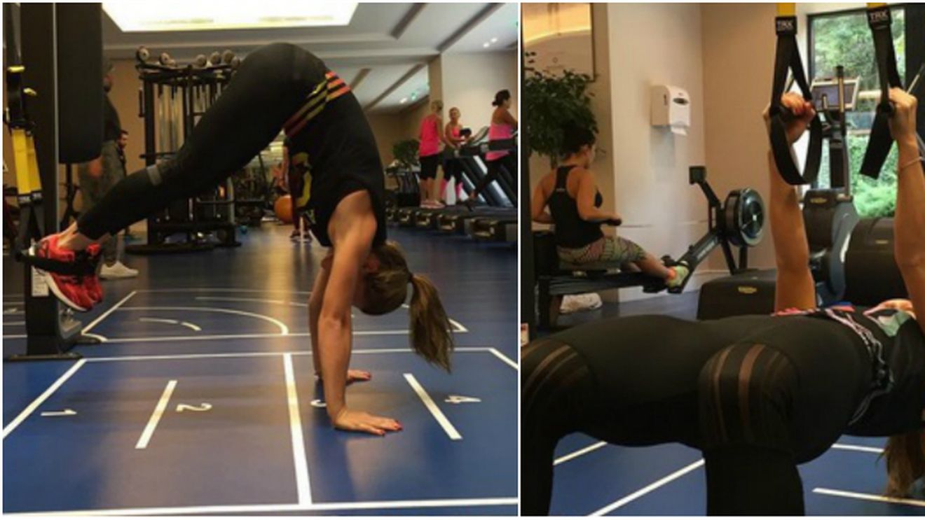 FOTO | Simona s-a dezlănțuit în sala de forță. Halep trage tare înaintea Turneului Campioanelor: "Haideți să muncim puțin!"