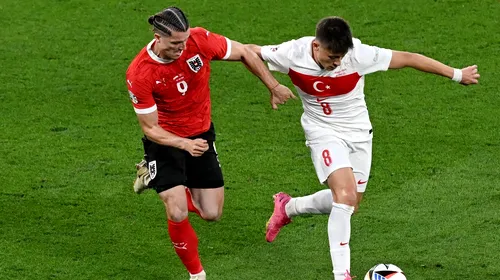 Austria – Turcia 1-2. Trupa lui Vincenzo Montella dă marea lovitură și va întâlni Olanda în sferturile EURO 2024!