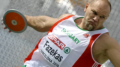 Sportivul ungar Robert Fazekas a fost depistat pozitiv din nou