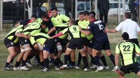 Steaua, UMILITĂ‚ și la rugby** Roș-albaștrii au reușit doar 3 puncte la Baia Mare
