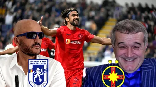 Andrea Compagno, înapoi la FC U Craiova? Reacția lui Adrian Mititelu după ce patronul lui FCSB i-a stabilit prețul de vânzare italianului: „Aici greșește foarte mult Gigi Becali! E cel mai bun vârf din România”