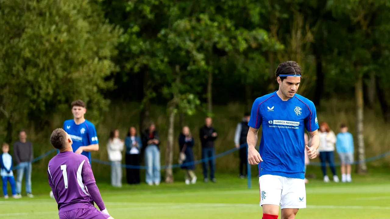 Ianis Hagi, meci fabulos pentru Rangers B! A dat două goluri și o pasă de gol