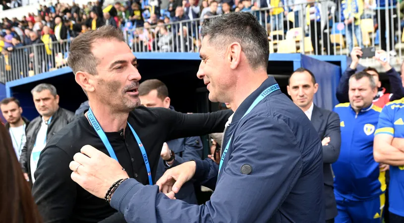 Al treilea rezultat de 0-0? Duel inedit în Superliga, pe banca tehnică, între nașul și finul lui Nae Constantin. SPECIAL