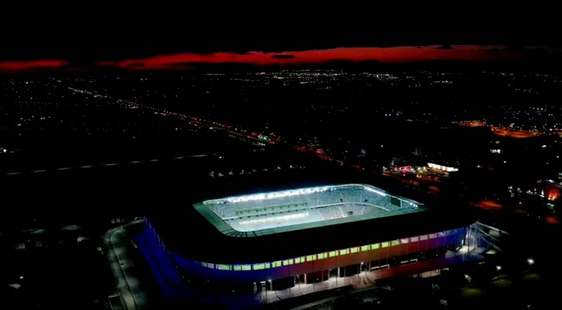 Gafă uriașă a CSA legată de stadionul din Ghencea: „Instalația nu se mai aprinde pentru a nu se constata eroarea rușinoasă”