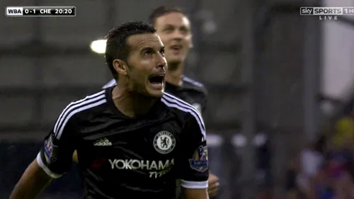 Debut perfect pentru Pedro la Chelsea: gol și pasă de gol în victoria cu WBA, scor 3-2