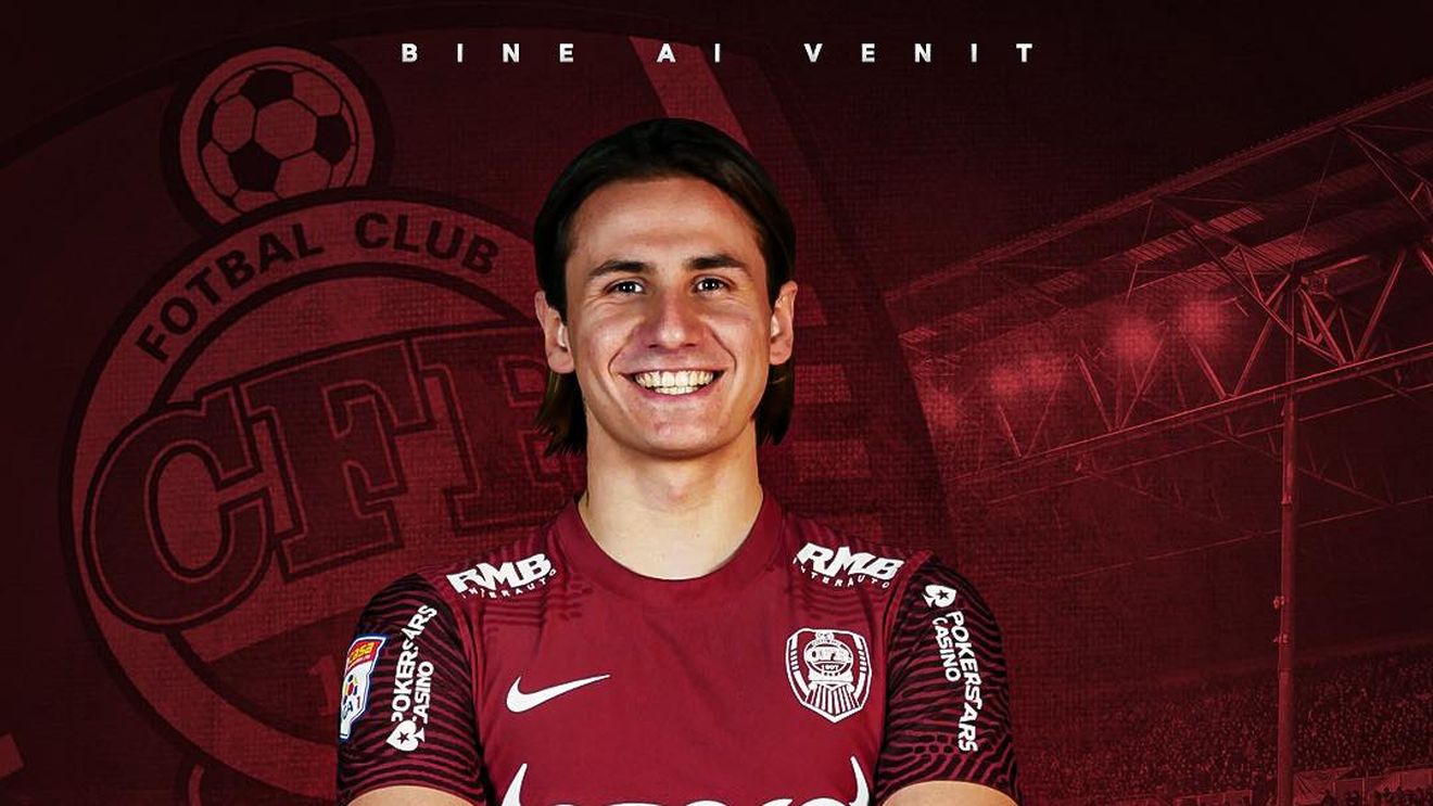 CFR Cluj a luat o nouă „perlă”! Cine este Raoul Mal, noul mijlocaș al campioanei României
