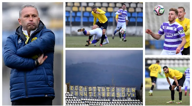 FC Brașov, agentul 007 al Ligii 2! Călin Moldovan, după debutul ratat: ”Ne-am pierdut capul după gol!” Echipa brașoveană a comis și o gafă incredibilă: a avut degeaba doi jucători pe bancă