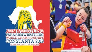 Sportivii cu cele mai puternice brațe din lume, în România! Campionatul Mondial de Skandenberg, la Constanța în perioada 26 octombrie - 4 noiembrie