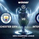 ADVERTORIAL | Liga Campionilor: Manchester City și Inter Milano se duelează în prima etapă