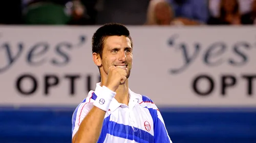 Djokovic trece lejer de Berdych și va juca în semifinale împotriva lui Federer