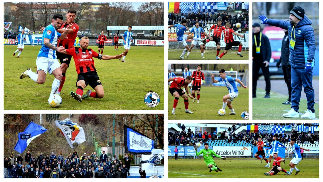 Corvinul a scăpat printre degete victoria cu liderul FK Miercurea Ciuc. Florin Maxim: ”Ne-au pedepsit la singura fază mai periculoasă a lor. Pare a fi anul lor”