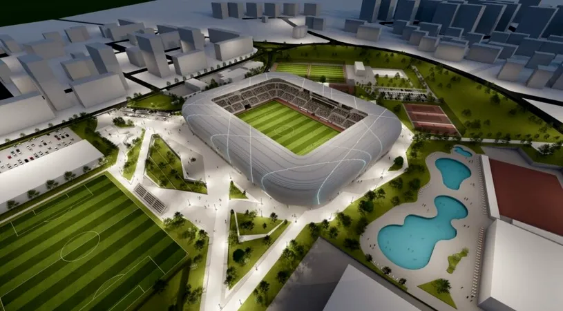 Corvinul, detalii despre stadiul construirii noului stadion din Hunedoara. Primarul explică întârzierile