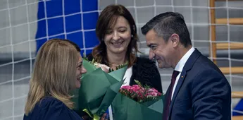 Ana Maria Brânză a inaugurat Centrul Regional de Scrimă de la Iaşi