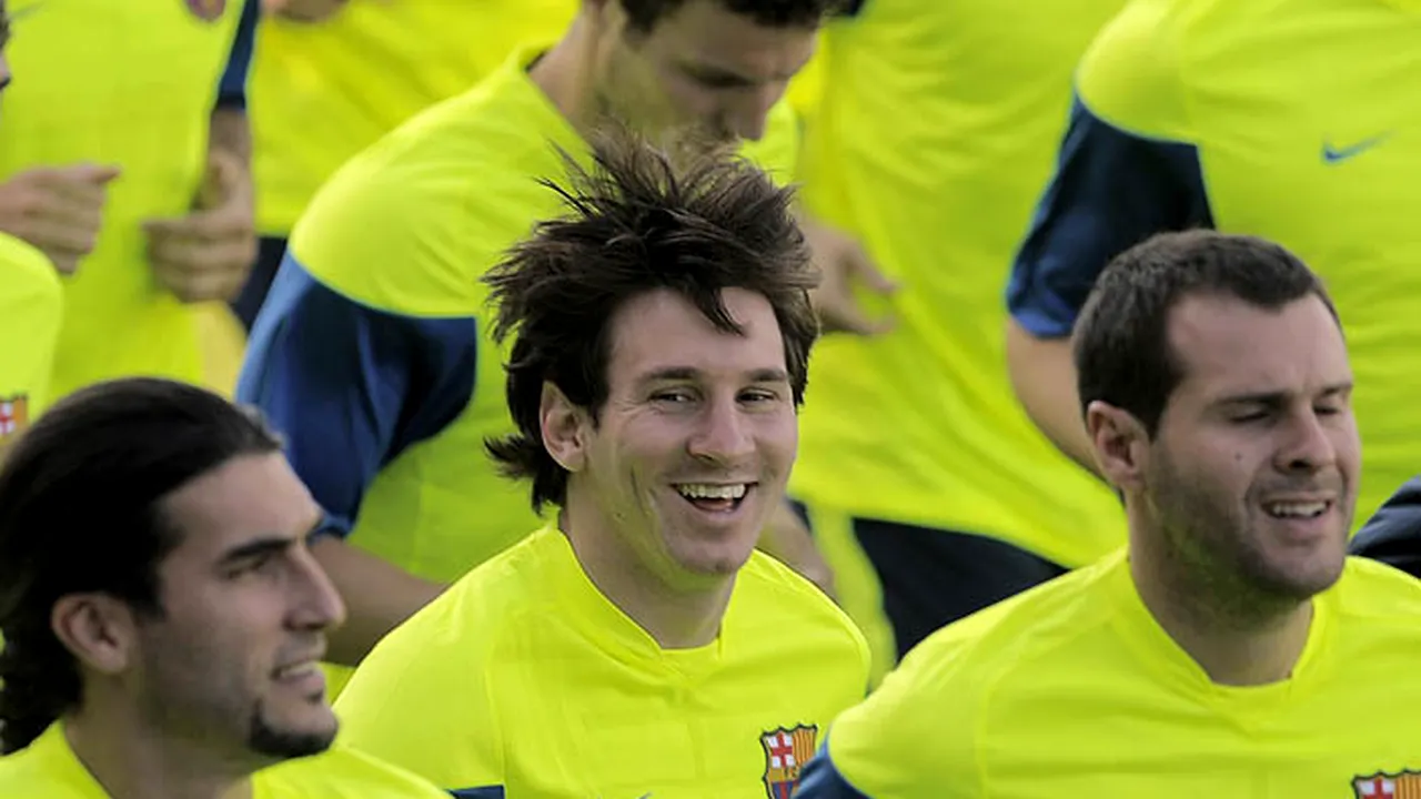 N''Doye și Ze Kalanga, luați aminte!** Messi a ajuns cu o săptămână mai devreme la pregătirea Barcei!