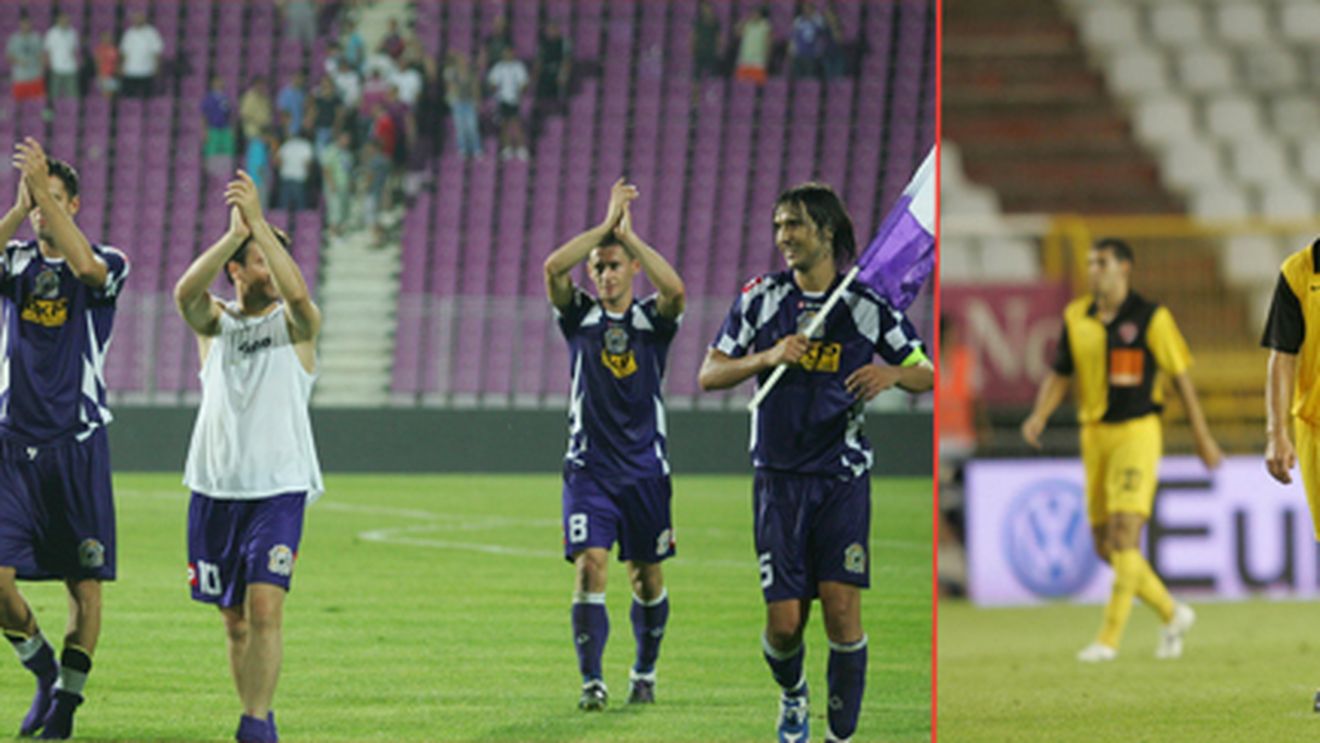 Noapte nebună pentru fotbalul românesc! Momentele cheie ale partidelor de la Timișoara și Split