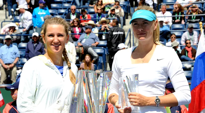 A 23-a victorie consecutivă!** Victoria Azarenka a câștigat turneul de la Indian Wells