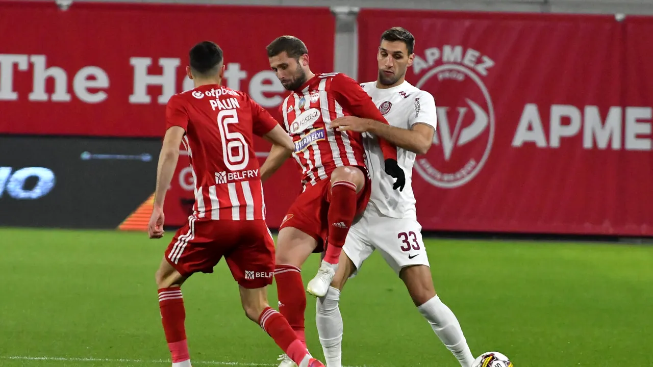 Sepsi Sf. Gheorghe - CFR Cluj 2-2, în etapa 29 din Superliga. Campioana ratează șansa de a o detrona pe Farul. Când se decide ultima echipă calificată în play-off