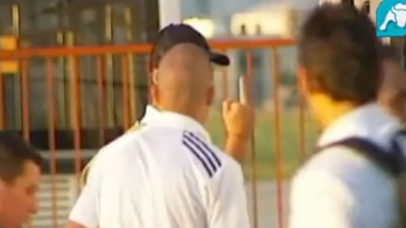VIDEO Gest golănesc al lui Ronaldo către contestatari: "Să v-o trag în... "