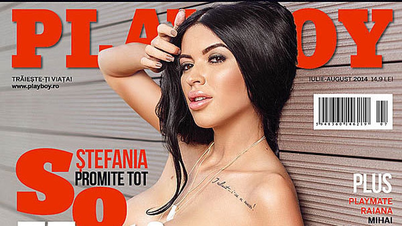Ștefania, incendiară în ediția de vacanță Playboy