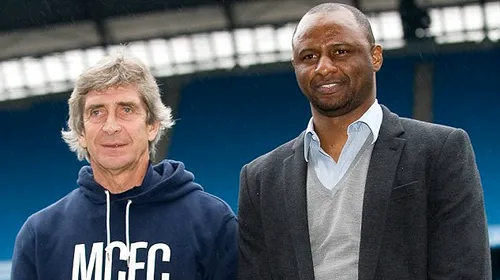 Vieira se pregătește să-i ia locul lui Pellegrini la Manchester City