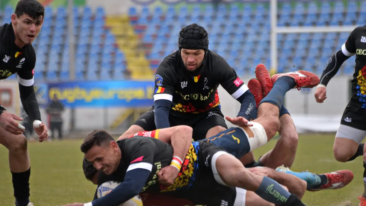 EXCLUSIV Meciul de rugby România - Belgia de la Botoșani a fost amânat. Rugby Europe a anunțat decizia în această dimineață