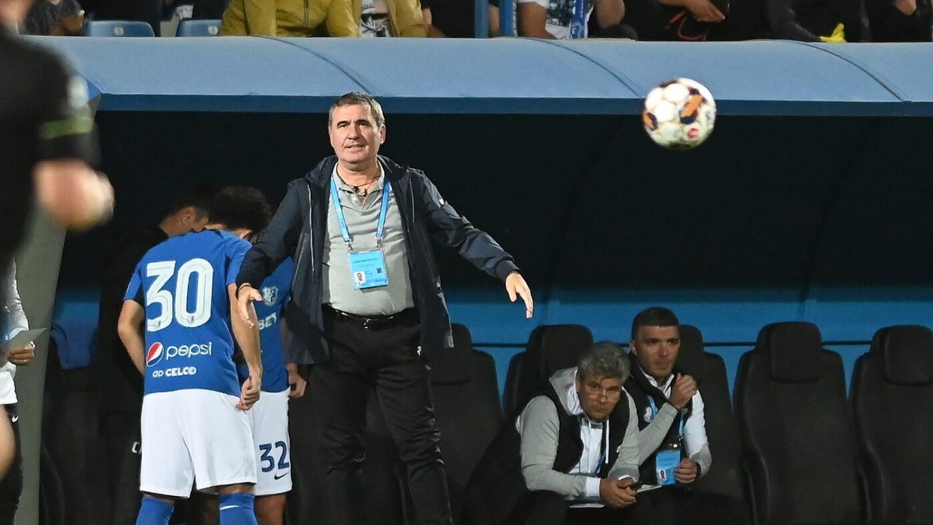 Gică Hagi e nemulțumit de atacanții săi, după Farul - U Cluj 1-1: „Puțină calitate! Ce să blocheze Sabău? Am ajuns de 30-40 de ori în careu”. Ce a spus de gafa lui Aioani