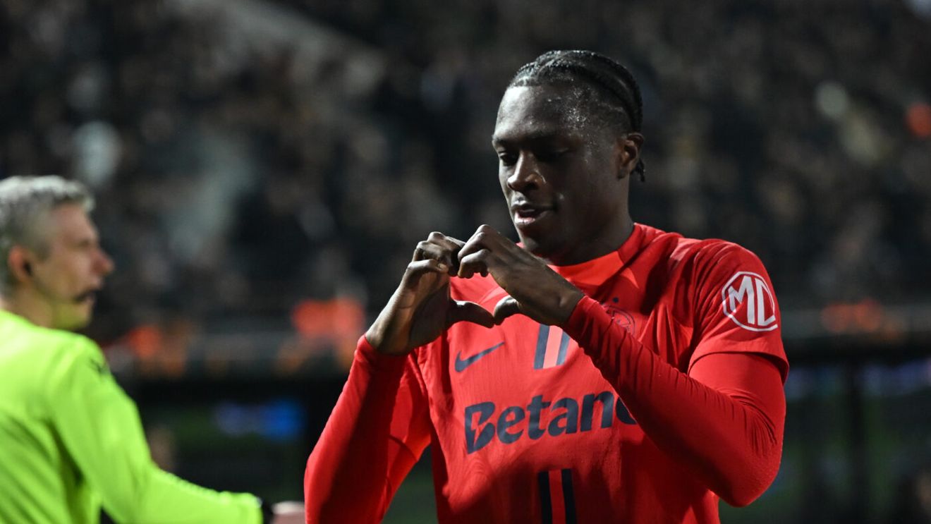 Joyskim Dawa le-a spus francezilor că vrea să plece de la FCSB. Lovitură înainte de meciul cu Lyon: „Trebuie să urc un nivel”