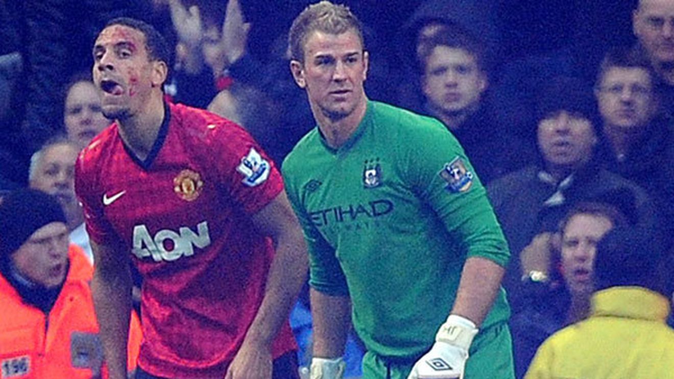 Gest superb făcut de Joe Hart, fanii lui United l-au aplaudat.** Cu asta, englezul a câștigat admirația Planetei: "Respect total, Joe!"