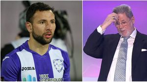 L-a enervat pe "Procuror"! Cornel Dinu a început să se închine când l-a auzit pe Raț: "Ferească-mă Dumnezeu, a mai fost și căpitanul naționalei!" Legenda din Ștefan cel Mare l-a "împachetat" pe fundașul stânga