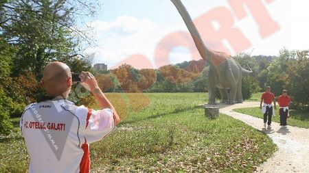 FOTO EXCLUSIV** Oțelul Galați, la plimbare prin Jurassik Park