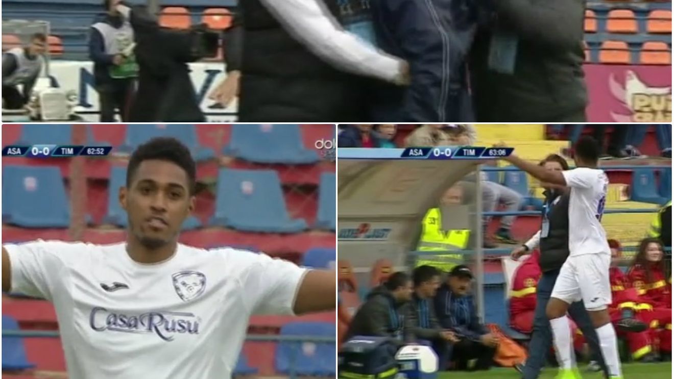 Liga 1, la un pas de un nou episod "Grozavu - Golofca"! Ionuț Popa, așa cum nu l-am mai văzut: a sărit să-și bată un jucător chiar în timpul meciului. FOTO