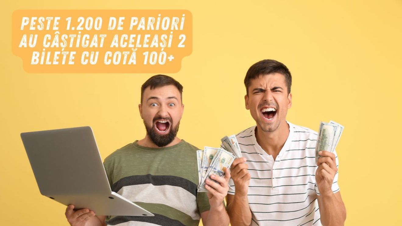 Peste 1.000 de pariori din comunitatea XBets au dat lovitura în weekend, cu 2 bilete „verzi”, cotate cu 110.00 + la Superbet (P)