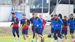 Lotul României U21, împărțit în două grupe după remiza cu Olanda U21! Antrenament spartan pentru rezerve + Titularii s-au relaxat la hotel | VIDEO&FOTO