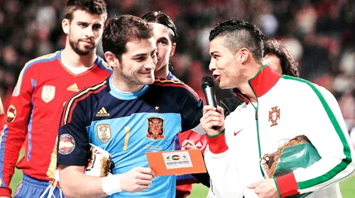 Amicul inamic! Casillas va simți pe propria piele ce înseamnă să-l ai adversar pe Ronaldo, colegul său de la Real Madrid! Cine îl va ține pe lusitan
