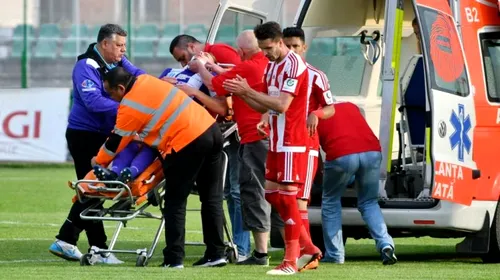 Ultimele vești despre starea medicală a lui Haruț! Puștiul celor de la Timișoara a fost victima unei accidentări îngrozitoare în meciul cu Sepsi