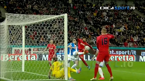 Malcom Edjouma, gol de atacant pur încă din minutul 1! Universitatea Craiova, surprinsă total în startul meciului cu FCSB